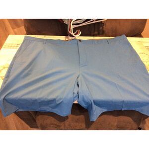 New NWT Blue Adidas Mens Golf Shorts 52" Waist 10" Inseam